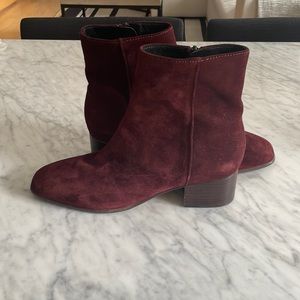 Rag & Bone burgundy ankle boots - size 39